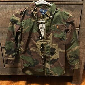 Ralph Lauren Kids Camouflage Shirt